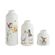 Porcelánové vázy Wrendale Designs, 3 ks - Střízlík, kachny, oslík