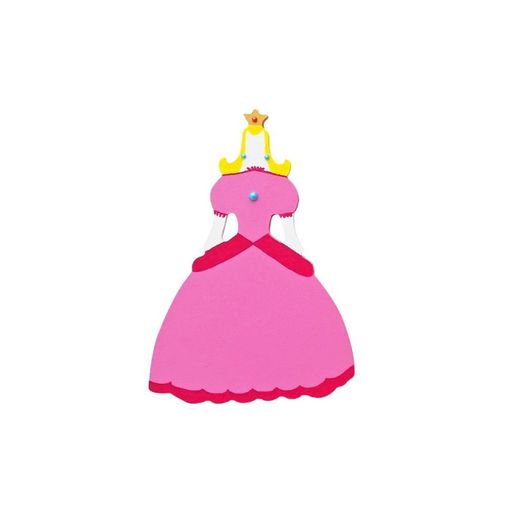 Dřevěný výřez k dekoraci Gomille, 11x16 cm - Princezna