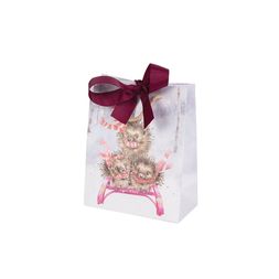 Dárková taška Wrendale Designs "Sledgehogs", malá - Ježci