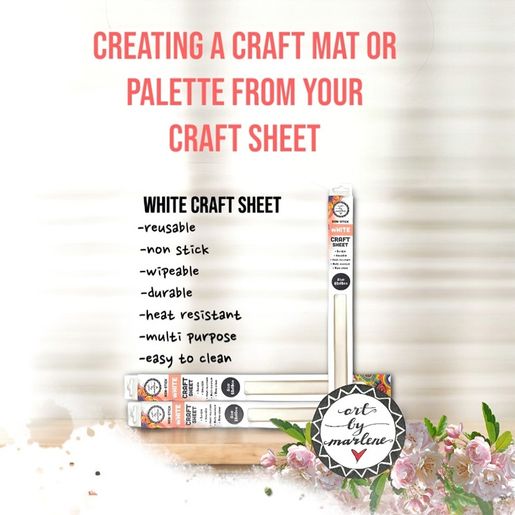 Pracovní podložka na stůl Studio Light "25“, 60x40 cm - bílá