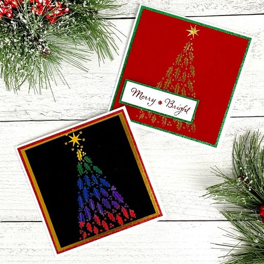 Šablona TCW - Happy Holly Tree - VYBERTE VELIKOST