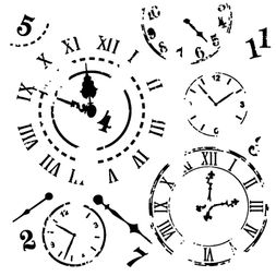 Šablona TCW - Time Travel - VYBERTE VELIKOST