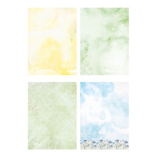 Kreativní blok s výseky Studio Light "Spring Wings", A4, 28 l. - Na křídlech jara