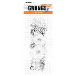 Gelové razítko Studio Light, 14,8x5,2 cm - Ibišek