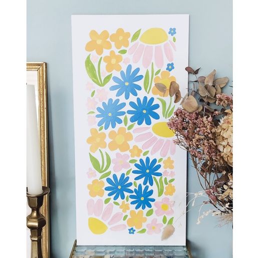 Dřevěný výřez k dekoraci Gomille, 20x41 cm - Deska, obdélník