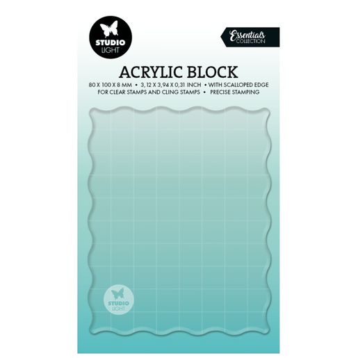 Akrylový blok Studio Light - 8x10 cm
