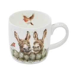 Porcelánový hrnek Wrendale Designs "Hee Haw", 0,31 l - Oslíci