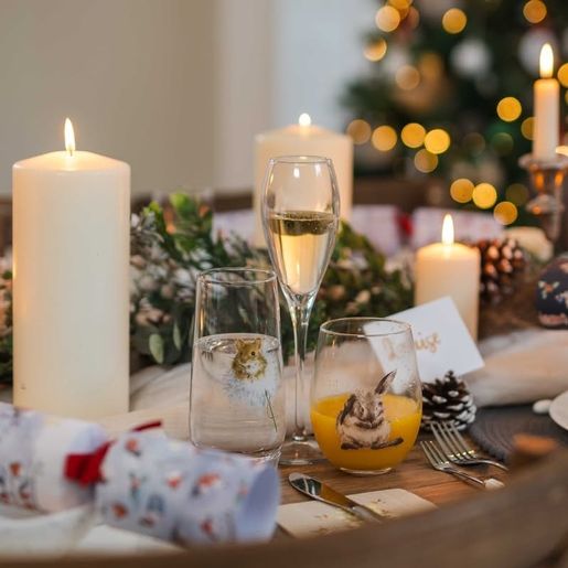 Sklenice na vodu Wrendale Designs, 4 ks - Mazlíčci