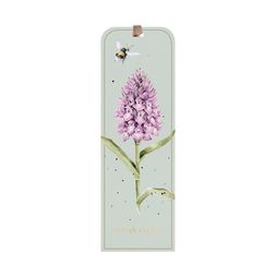 Záložka do knihy Wrendale Designs "Marsh Orchid" - Prstnatec a včelka