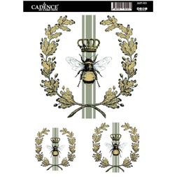 Transferový obrázek Cadence Easy Transfer, 25x35 cm - Čmeláčí královna