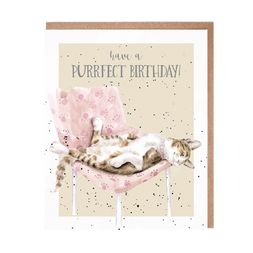 Narozeninové přání Wrendale Designs "Tabby Birthday" - Kočka