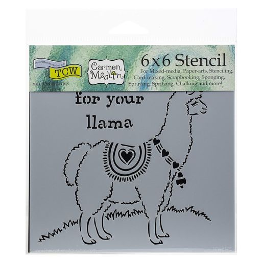 Šablona TCW - Drama Llama - VYBERTE VELIKOST