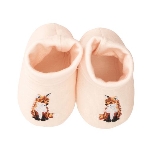 Boty pro miminko Wrendale Designs "Little Forest", 0-3 měs. - Lišky
