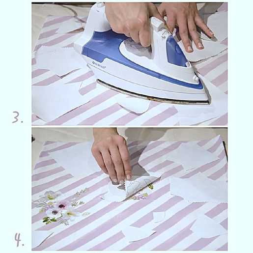 Transferový obrázek na textil Cadence, 25x35 cm - Magnolie