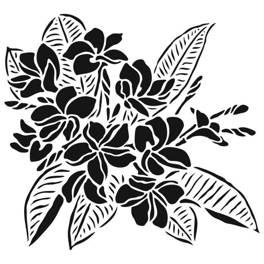Šablona TCW - Plumeria - VYBERTE VELIKOST