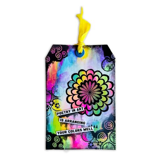 Propisot Studio Light "25", A5, 6 l. - Černé květiny