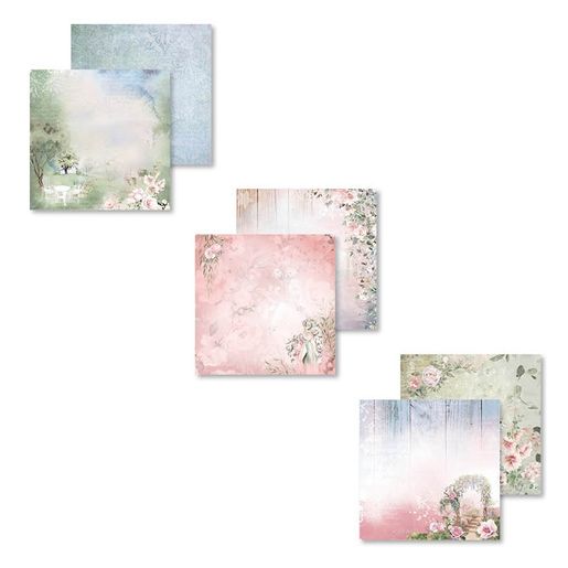 Scrapbooková sada Studio Light "Romantic Moments", 30,5x30,5 cm, 12 l.