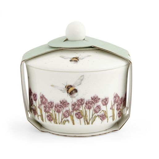 Porcelánová cukřenka Wrendale Designs "Flight of the Bumblebee", 0,3 l - Čmelák