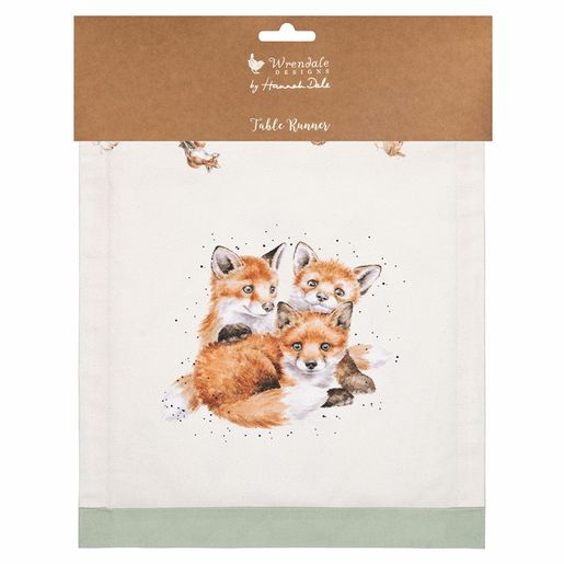 Běhoun na stůl Wrendale Designs "Woodlanders" - Lesní zvířata