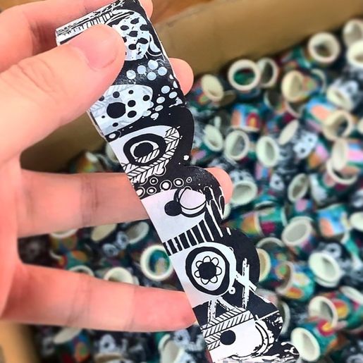 Washi pásky Studio Light "Signature Collection“, 2 ks - Obloučky