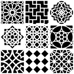 Šablona TCW - Moroccan Tiles - VYBERTE VELIKOST