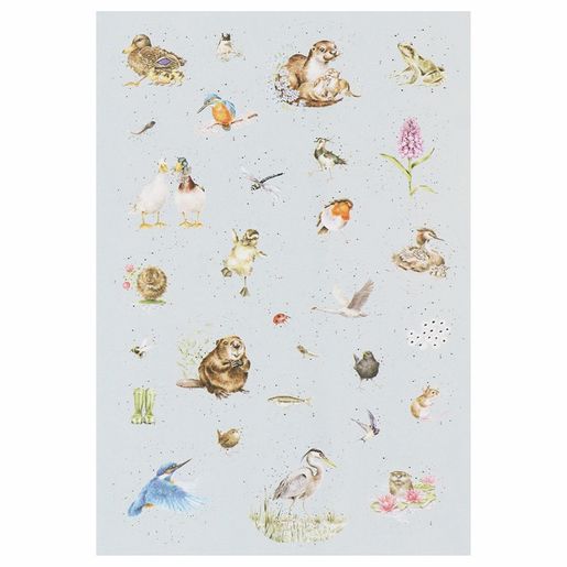 Samolepky Wrendale Designs, 145 ks - Zvířata