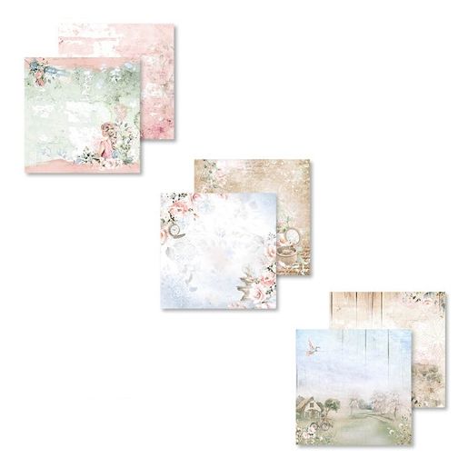 Scrapbooková sada Studio Light "Romantic Moments", 30,5x30,5 cm, 12 l.