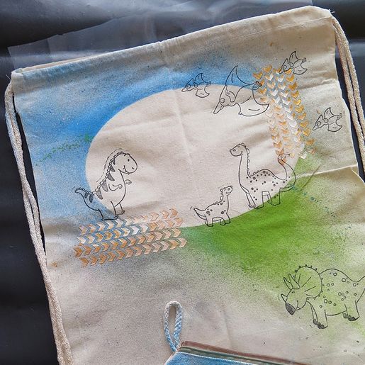 Dětská razítka Aladine Stampo Minos, 10 ks - Dinosauři