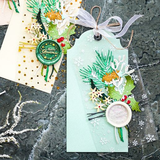 Acetátová fólie Studio Light, A4, 6 ks - Bílé vločky