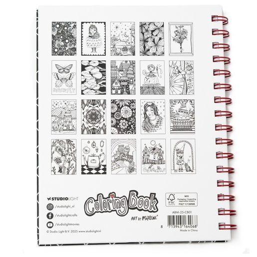 Omalovánky Studio Light "25", A5, 20 l. - Barevná kouzla