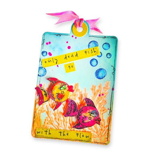 Gelová razítka Studio Light "25“, 8 ks - Podmořské potvůrky