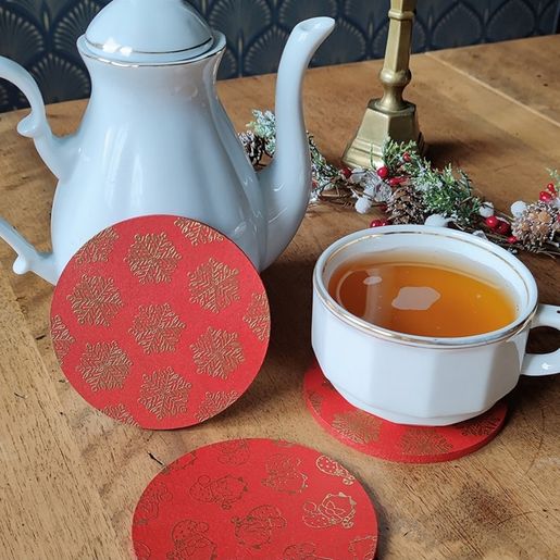 Dřevěný výřez k dekoraci Gomille, 10 cm - Kruh, malý