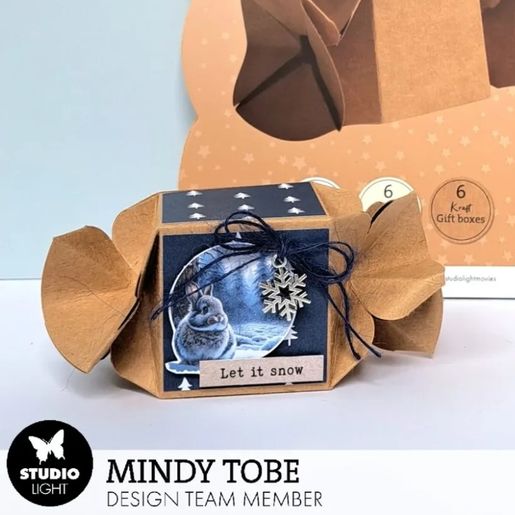 Kovové přívěsky Studio Light, 10 ks - Stříbrné vločky