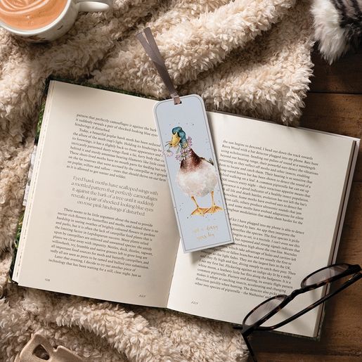 Záložka do knihy Wrendale Designs "Not a Daisy Goes By" - Kachna