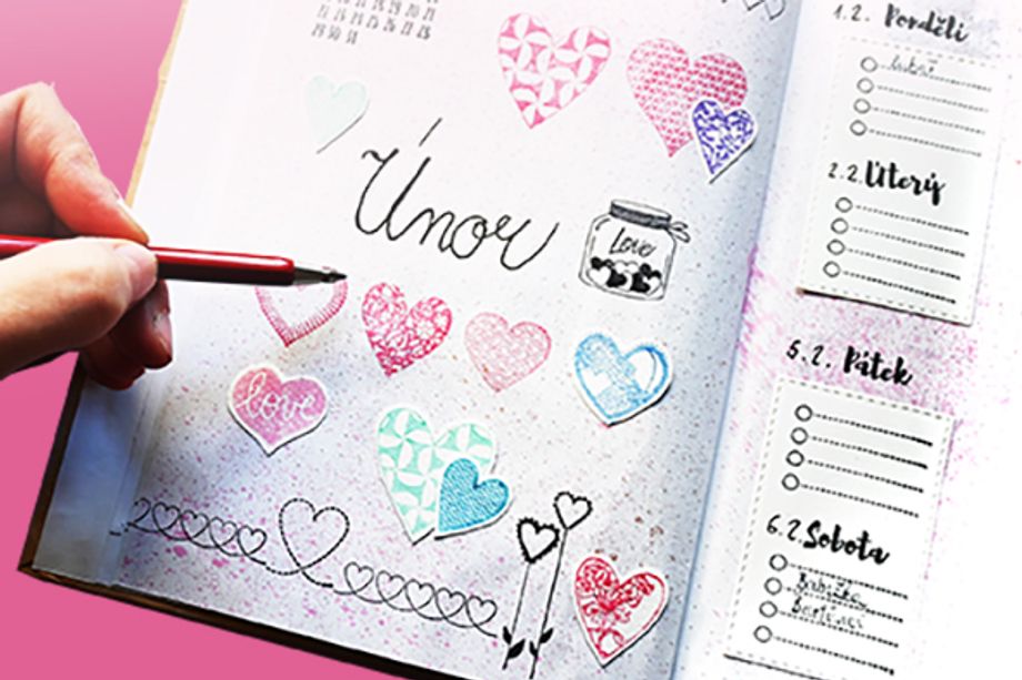 Jak si vymazlit  bullet journal