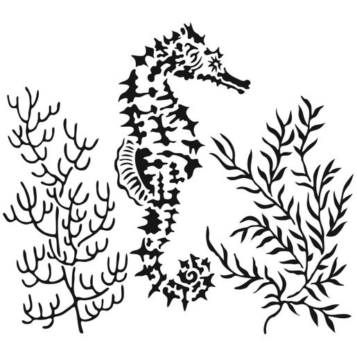 Šablona TCW - Seahorse - VYBERTE VELIKOST
