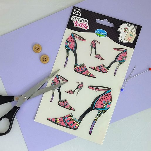 Transferový obrázek na textil Aladine, 12x17 cm - Lodičky