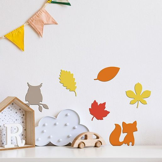 Dřevěný výřez k dekoraci Gomille, 12x15 cm - Sova