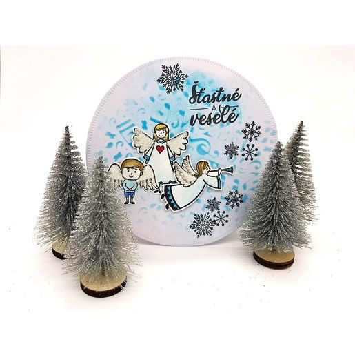 Razítkovací polštářek Aladine Izink Dye - mer du sud, azurový