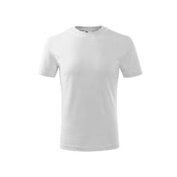 Dětské tričko Malfini Classic New, bílé - VYBERTE VELIKOST