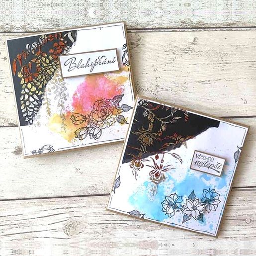 Razítkovací polštářek Aladine Izink Dye - océan, tyrkysový