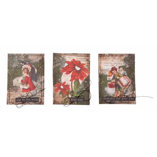 Blok podkladových papírů Studio Light "Vintage Christmas", A4, 36 l. - Vánoční nostalgie