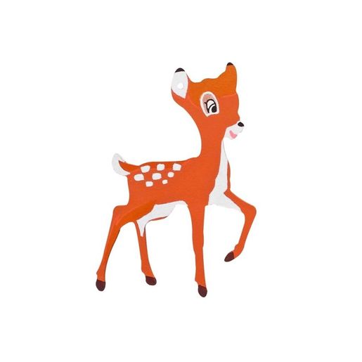 Dřevěný výřez k dekoraci Gomille, závěsný, 15 cm - Koloušek