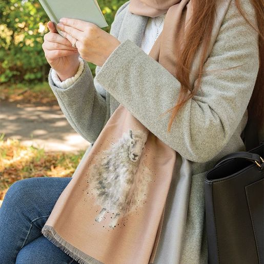 Zimní šála Wrendale Designs "The Woolly Jumper" - Ovce