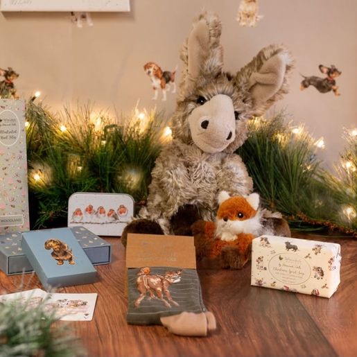 Vánoční mýdlo Wrendale Designs "Christmas Spirit" - Vanilka, pomeranč, pelargónie