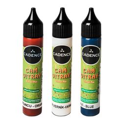 Vitrážová kontura na sklo Cadence Vitrail Pen Paint, 25 ml - VYBERTE ODSTÍN