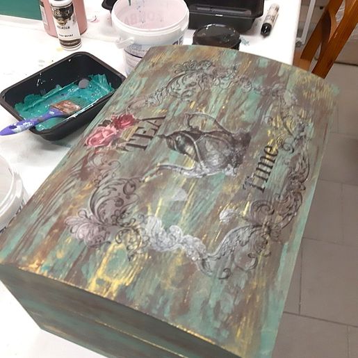 Transferový obrázek Cadence Home Deco, 25x35 cm - Čas na čaj