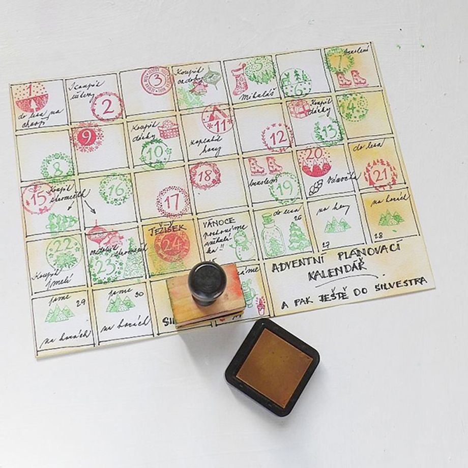 3.vánoční plánovací kalendář