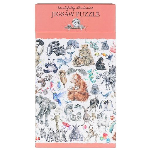 Puzzle Wrendale Designs "Zoology", 1000 dílků - Zoo