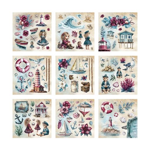 Kreativní blok Studio Light "Tide of Hope", 20,3x20,3 cm, 36 l.